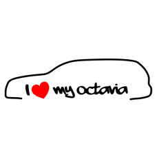 Miluji moji Octavii kombi - I love my Octavia combi (1 - 3 ks v sadě) Miluji moji Octavii kombi - I love my Octavia combi (1 - 3 ks v sadě)