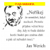 Jan Werich - Neříkej že nemůžeš ...