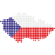 Česká republika z puntíků