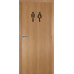 Označení dveří WC + vozíčkáři + přebalovací místnost