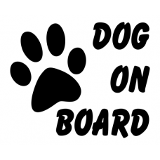 Pes ve vozidle - Dog on board EN